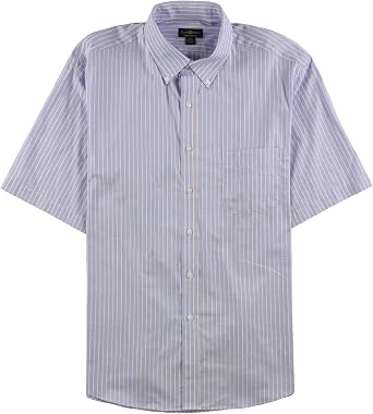 Club Room Mens Wrinkle Resistant Button Up Dress Shirt