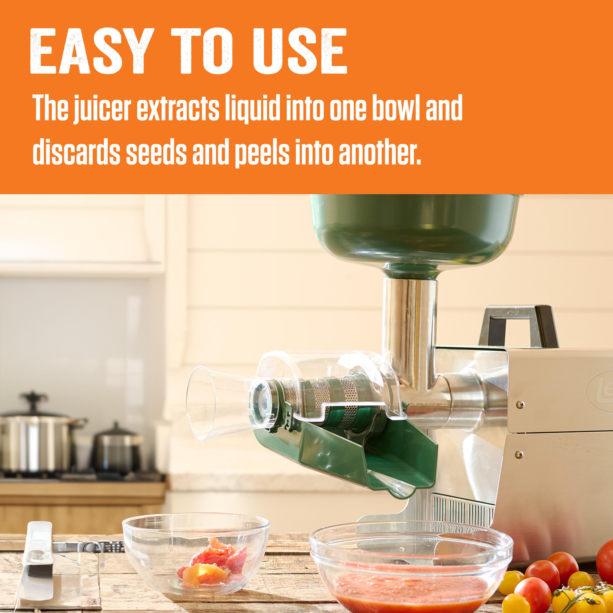 LEM Products BigBite Juicer Attachment for - Product Features