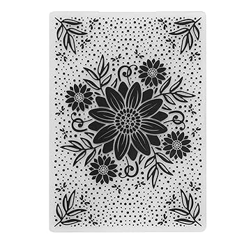 Amazon.co.jp: Qinlorgon エンボスフォルダー、プラスチック