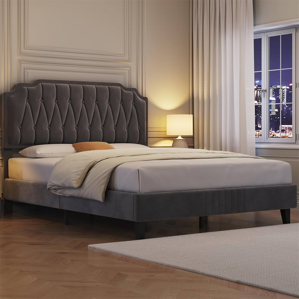Yaheetech Metalseng 140 X 200 Cm Sengeramme Med Yaheetech Metalseng 140 X 200 Cm Sengeramme Med
