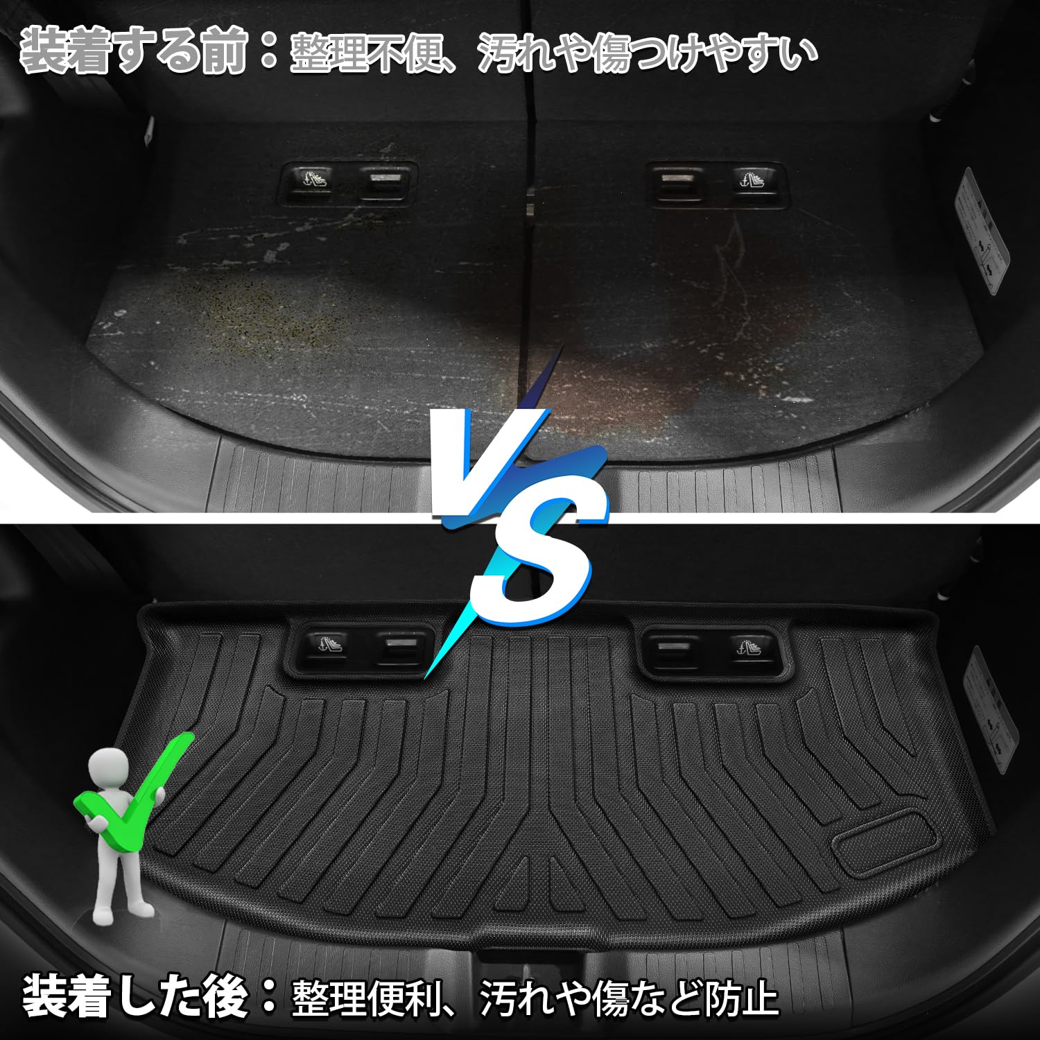 Amazon | Jiooy ホンダ 新型 N-BOX JF5 JF6 JOY フロアマット+セカンド