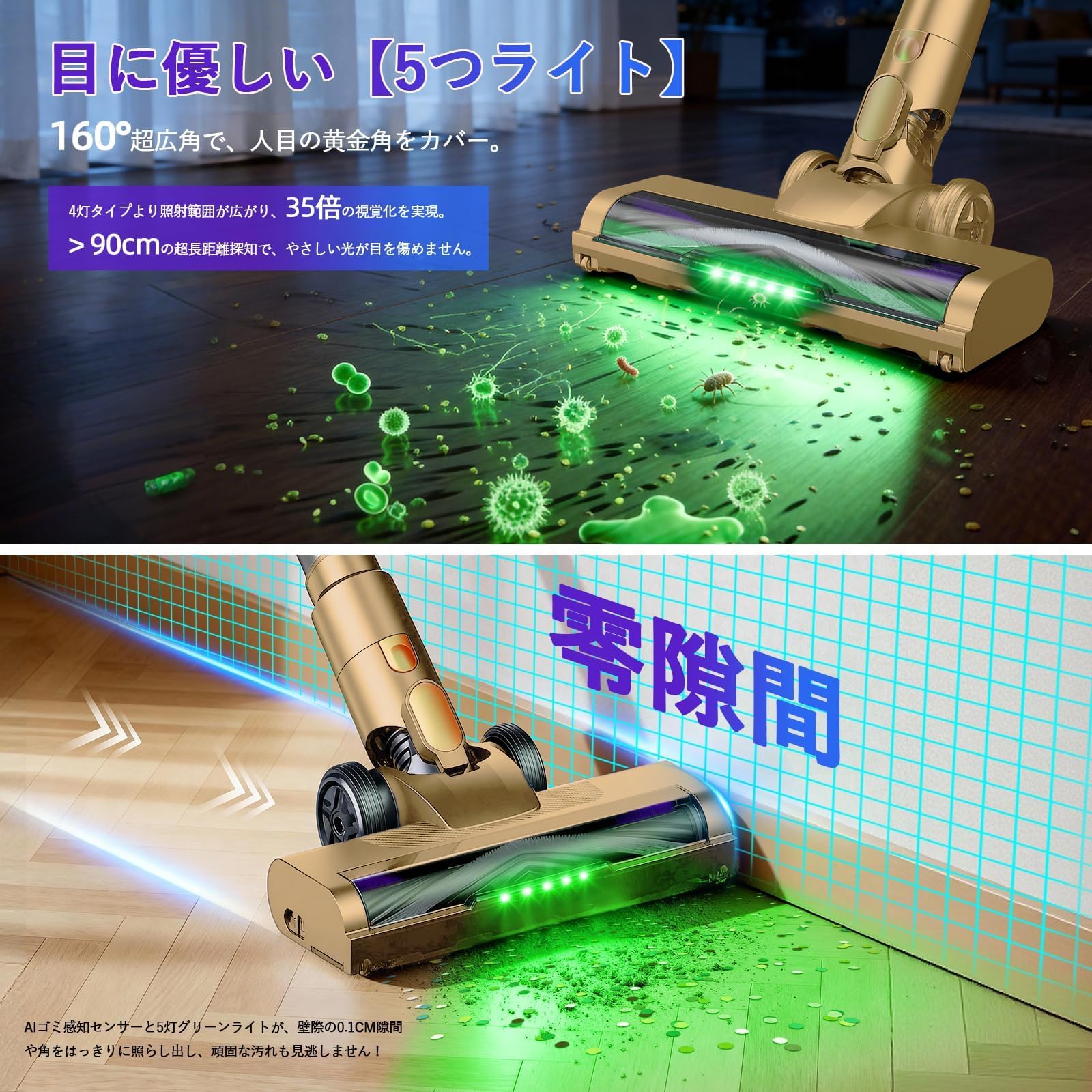Amazon | 掃除機 コードレス【2026衝撃的デビュー！420Kpa超強力吸引