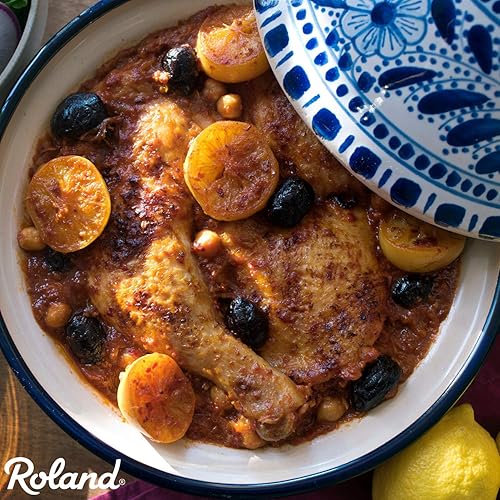 Vista 7 de Roland Foods Harissa Red Chili Spread, comida importada especial, lata de 28 onzas