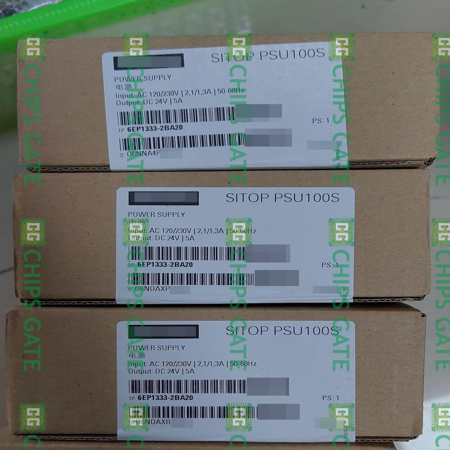 New 6EP1333-2BA20 SITOP PSU100S 24V/5A AC Stabilized Power Supply