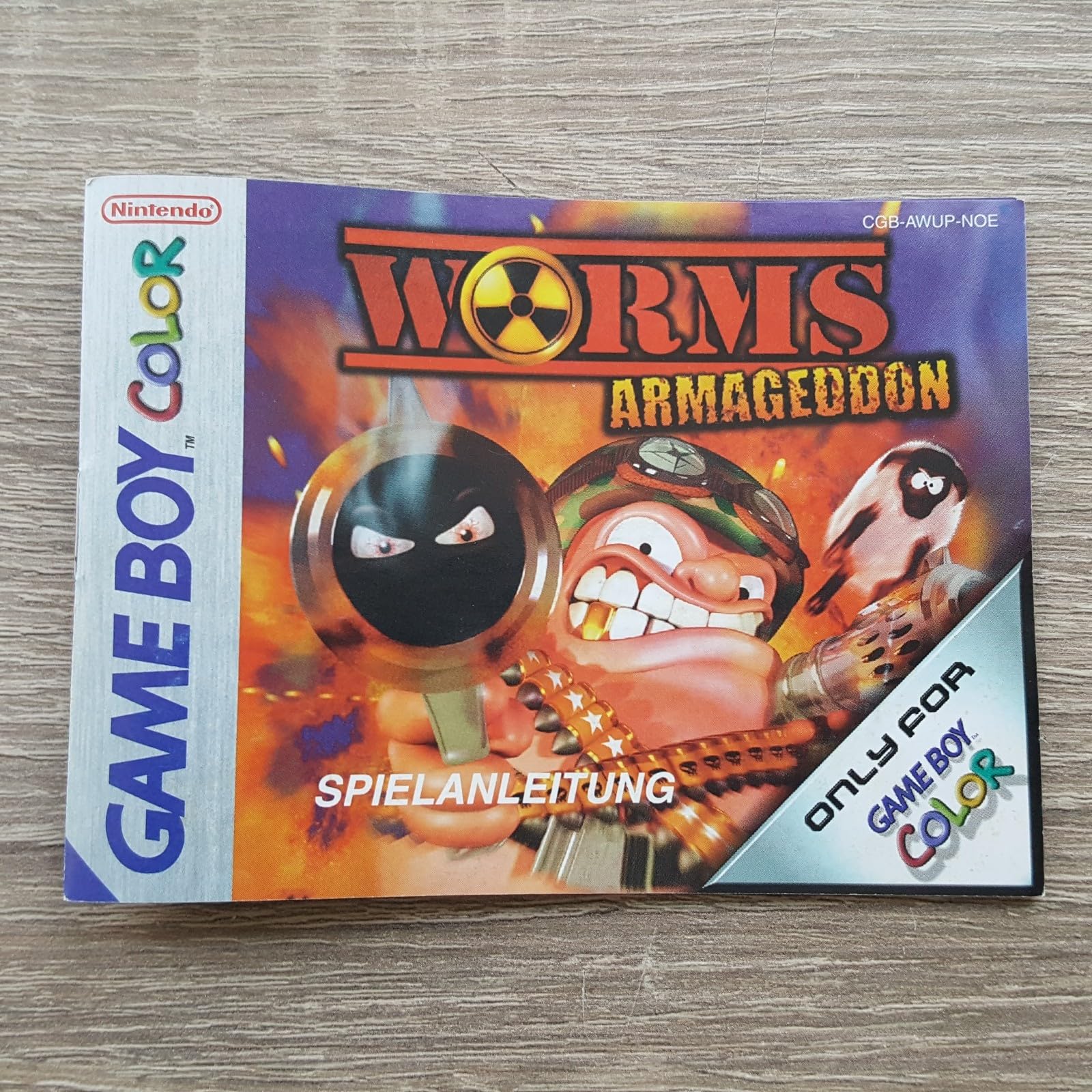 Amazon.com: Worms Armageddon - GameBoy Color : Nintendo Game Boy 