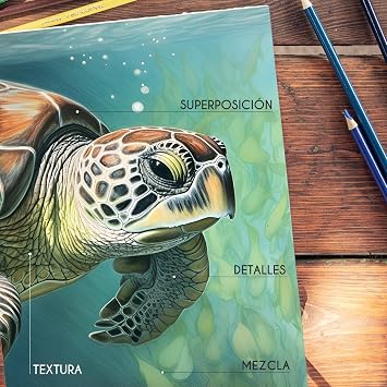 Zenacolor 72 Colored Pencils (Numbered) with Metal Box 72 Unique Colors for Coloring Book - Easy Access with 3 Trays - Ideal Gift for Artists