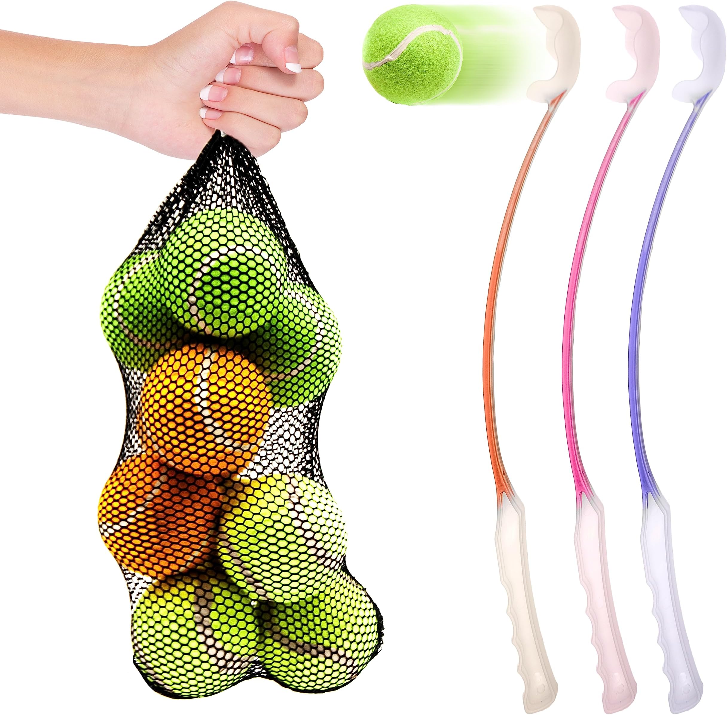 MNQ® Dog Ball Launcher (Pack Of 2), Dog Ball Launcher Thrower Toys