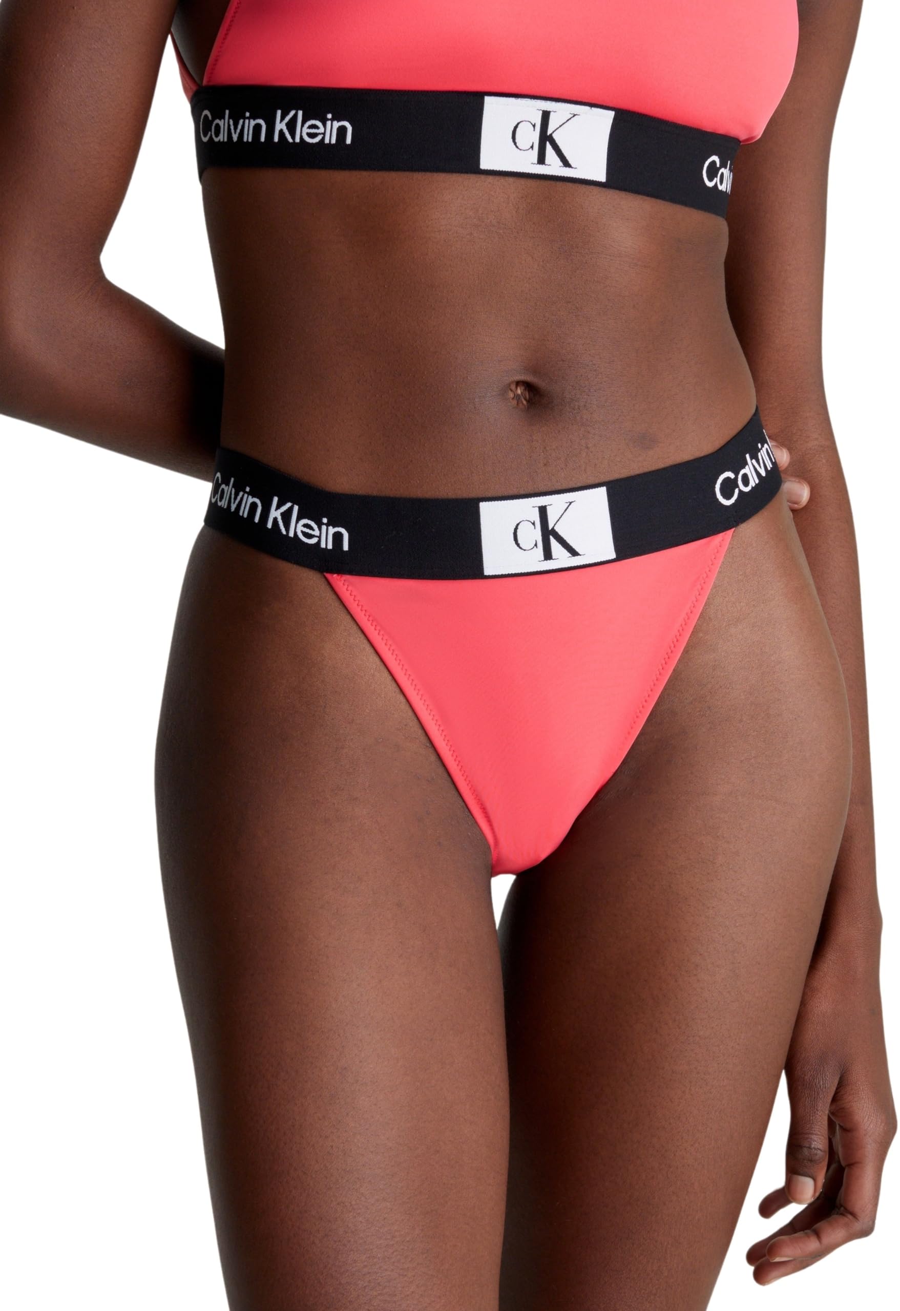 Calvin Klein Pływanie bikini Kobiety Bezczelne Bikini Z Wysokim Stanem