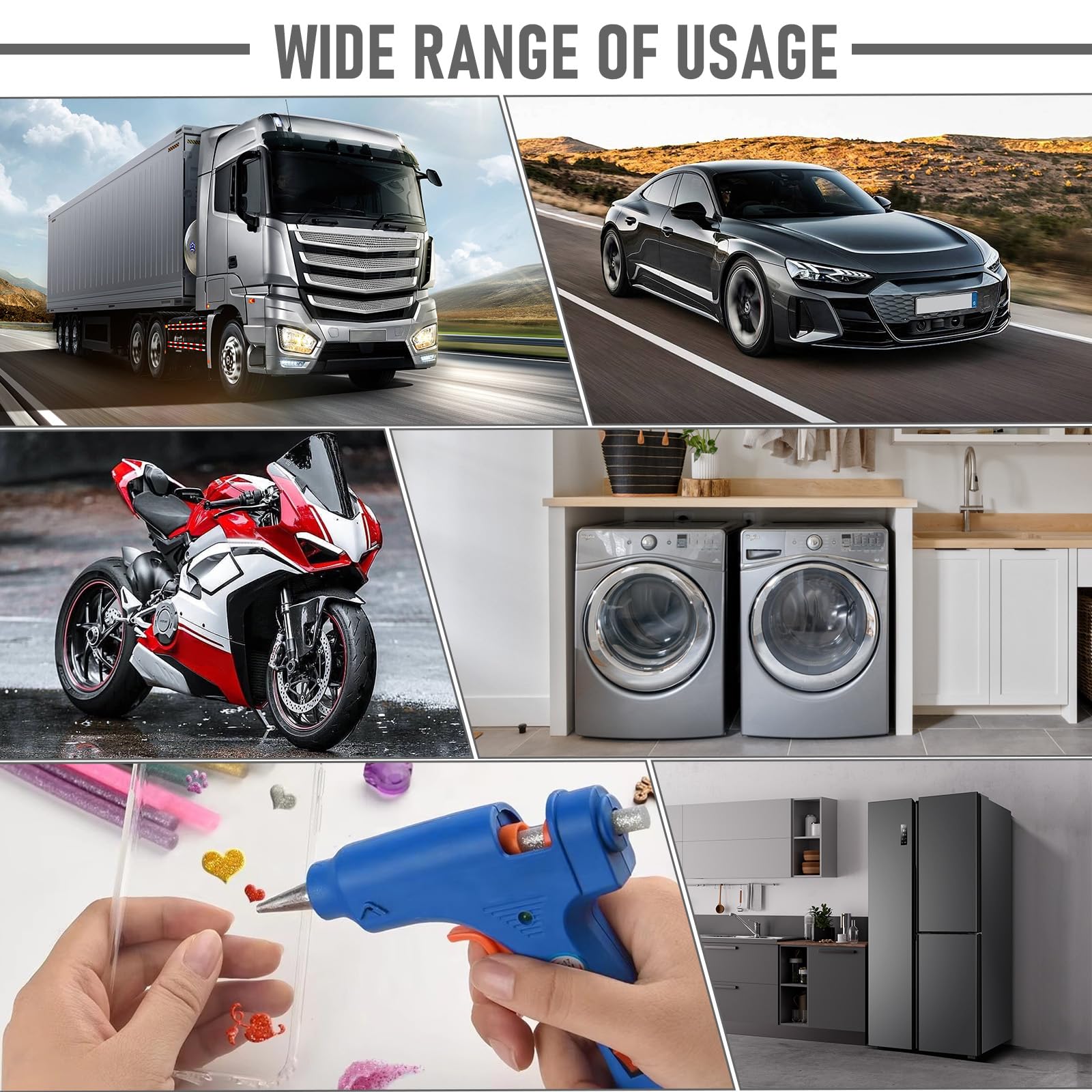 KAOLALI Tirabolli per Carrozzeria, Kit di 142 Estrattore per Ammaccature Senza Vernice, con USB LED Ricaricabile Piastra Imbottita per ammaccature, per Auto Rimozione Ammaccature su Veicoli/Portiere