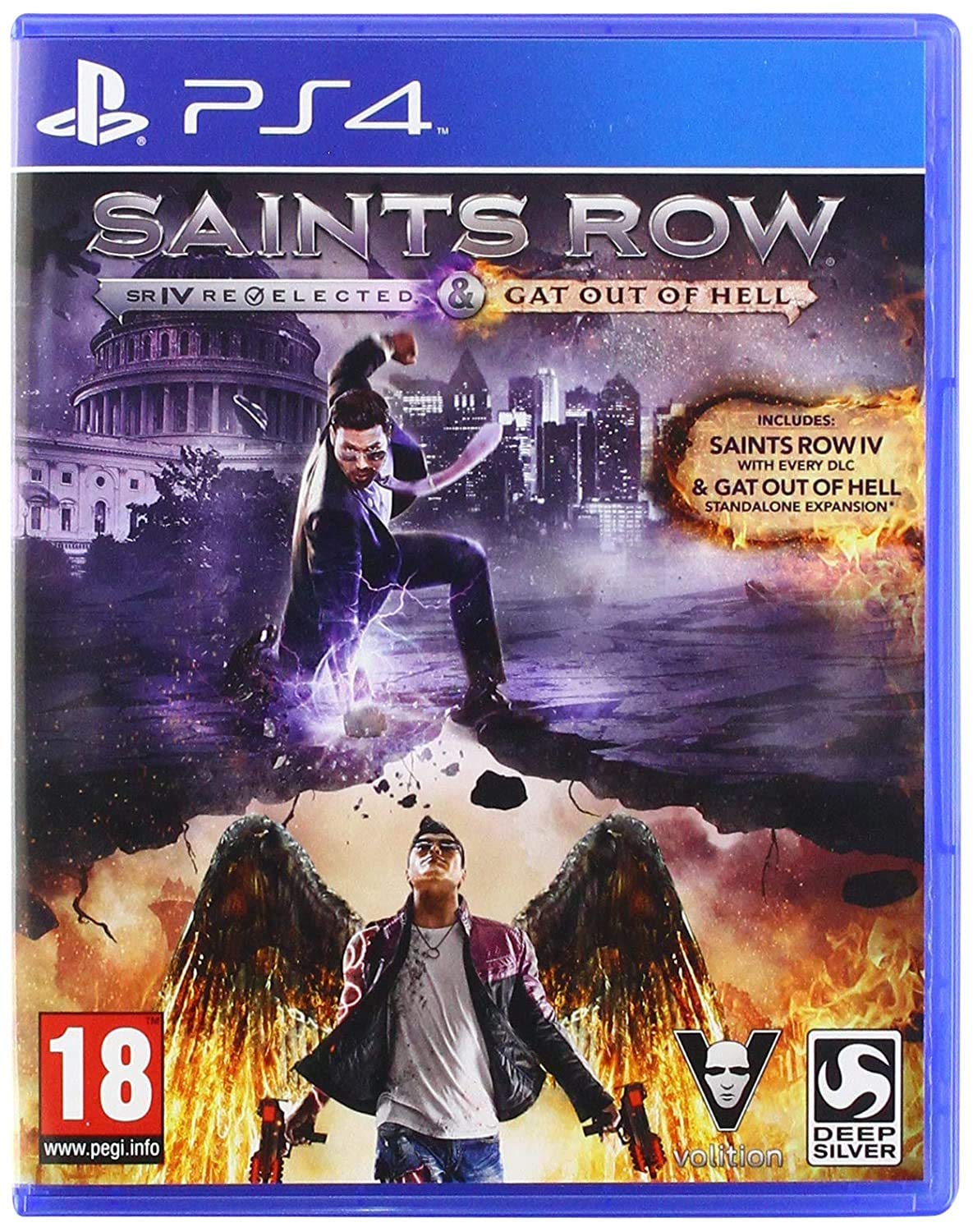 Saints Row IV: Re-Elected & Gat Out Of Hell - First Edition PS4