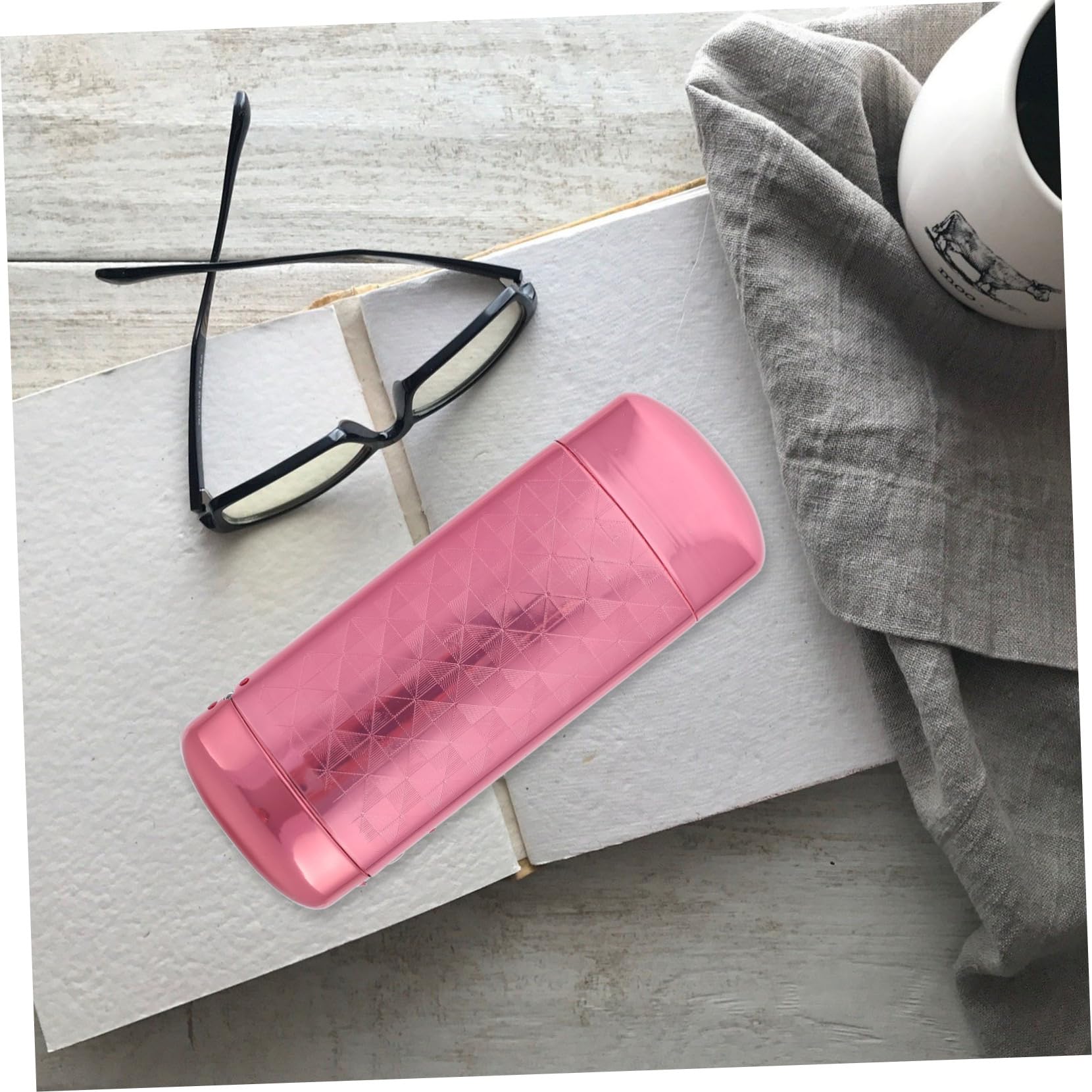 LIFKOME estuche rígido para gafas estuche de gafas doble estante para gafas de sol estuche gafas estuche para gafas estuche para anteojos estuche protector de anteojos aluminio