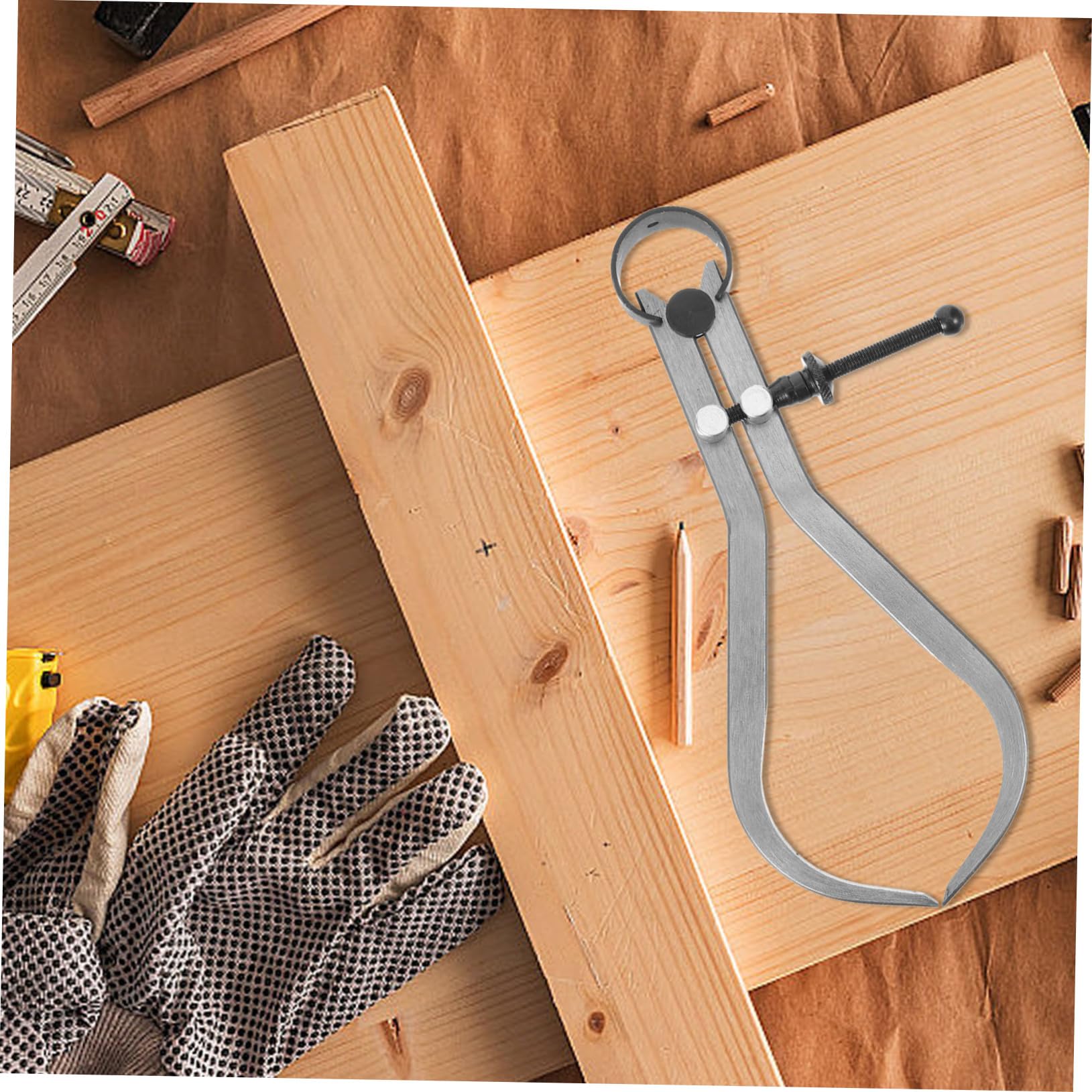 HOMOCONO Double Caliper Woodturning Lathe Tools for Woodturning Precise Measuring Calipers