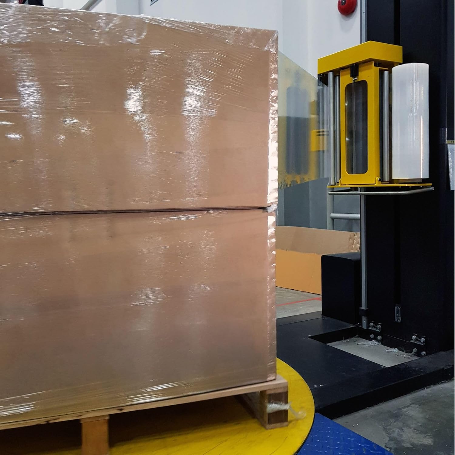 Stretch Film/Wrap for Packaging, Shipping, and protection (Machine Stretch Wrap 20 x 5000-75G - 1 Roll), Clear Heavy Duty Stretch Film, Pallet Wrap, For Moving, Furniture & Storage