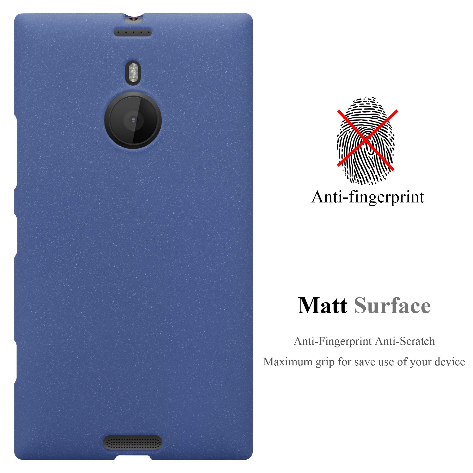 Cadorabo Handyhülle Für Nokia 7 Plus – TPU Silikon, Kratzfest, Schlank, Schwarz (Frost Design)