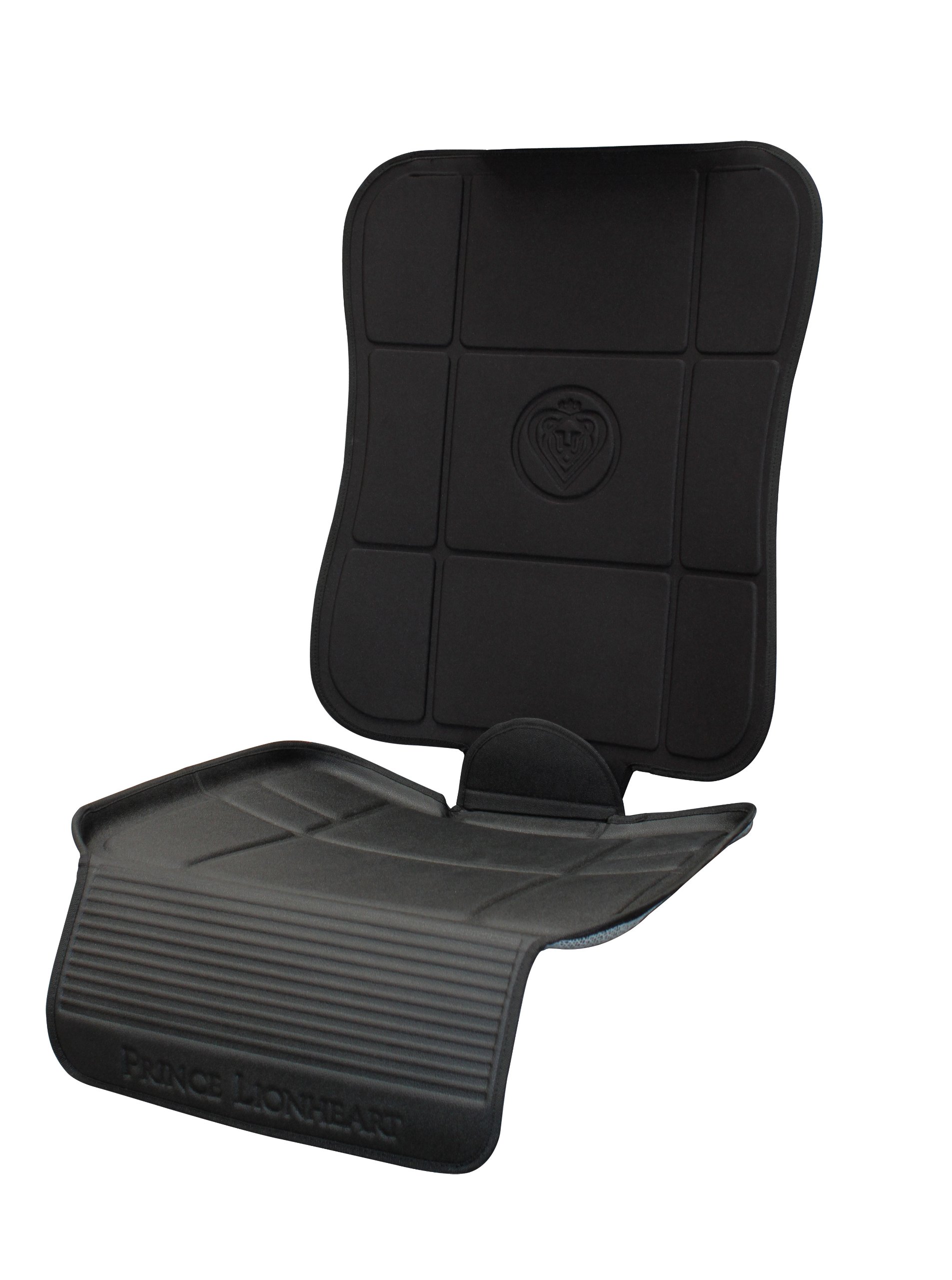 Prince Lionheart - 2-Stage Seatsaver: La Construcción De Espuma De Alta Densidad De 2 Partes Evita Daños por Depresión, Suciedad, Derrames Y Desgaste De Los Asientos De Seguridad para Niños - Negro,