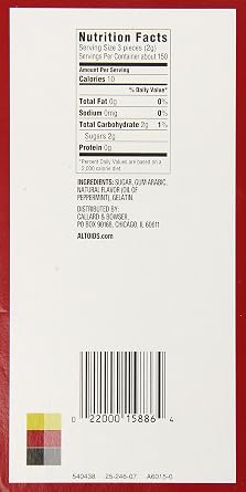 Altoids Peppermint Mints, 6 Count