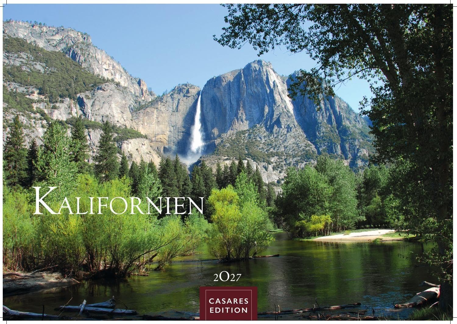 Kalifornien Kalender 2027 - Wandkalender | Fotokalender Nordamerika 35x50cm - Faszinierende Westküste mit ikonischen Motiven von Küste, Wüste und Metropolen