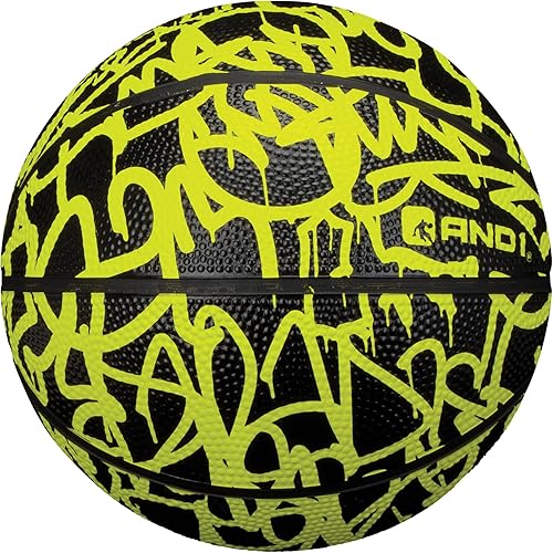 Miniatura 2 de Paquete de 3 juegos de mini baloncesto AND1 para niños (desinflada con bomba incluida): - Tamaño 3, balones de baloncesto premium para jóvenes de 7