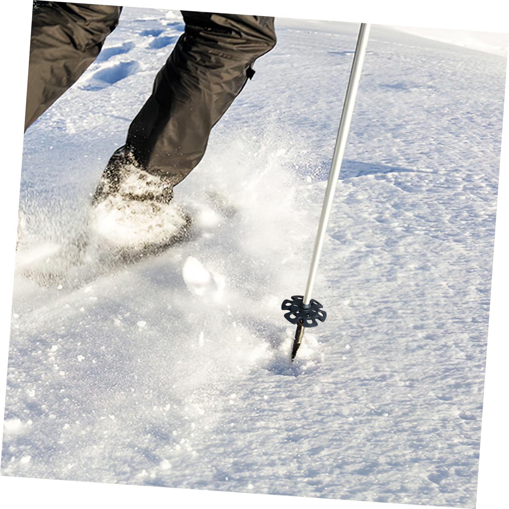 Lot De 4 Bâtons De Marche De Trekking De Randonnée De Ski De Boue De Flocon De Neige Protecteur Dembout