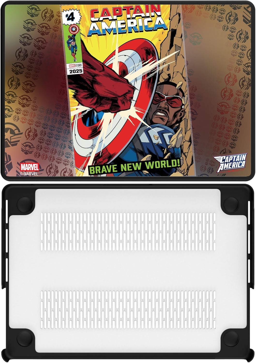 Marvel Avengers Sam Wilson Captain America Classic Cover Case for MacBook Pro 16-inch (2021)/(2023)