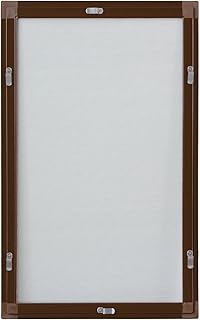 Moscas Rejilla Marco de Aluminio mosquitos mosquitera oscuro marrón 120 x 140 cm Insectos Protección