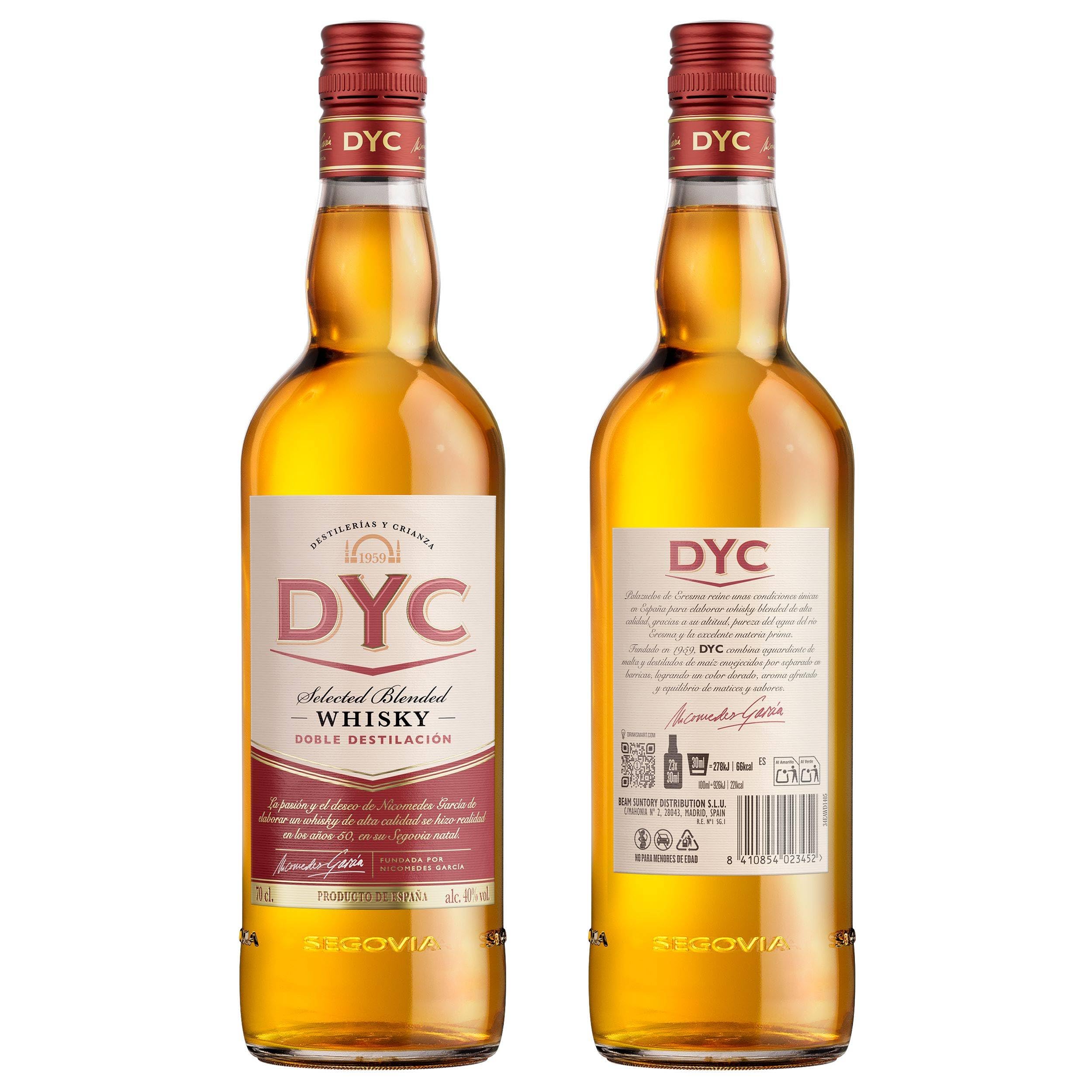 DYC Doble Destilación Whisky Blended Español 70cl