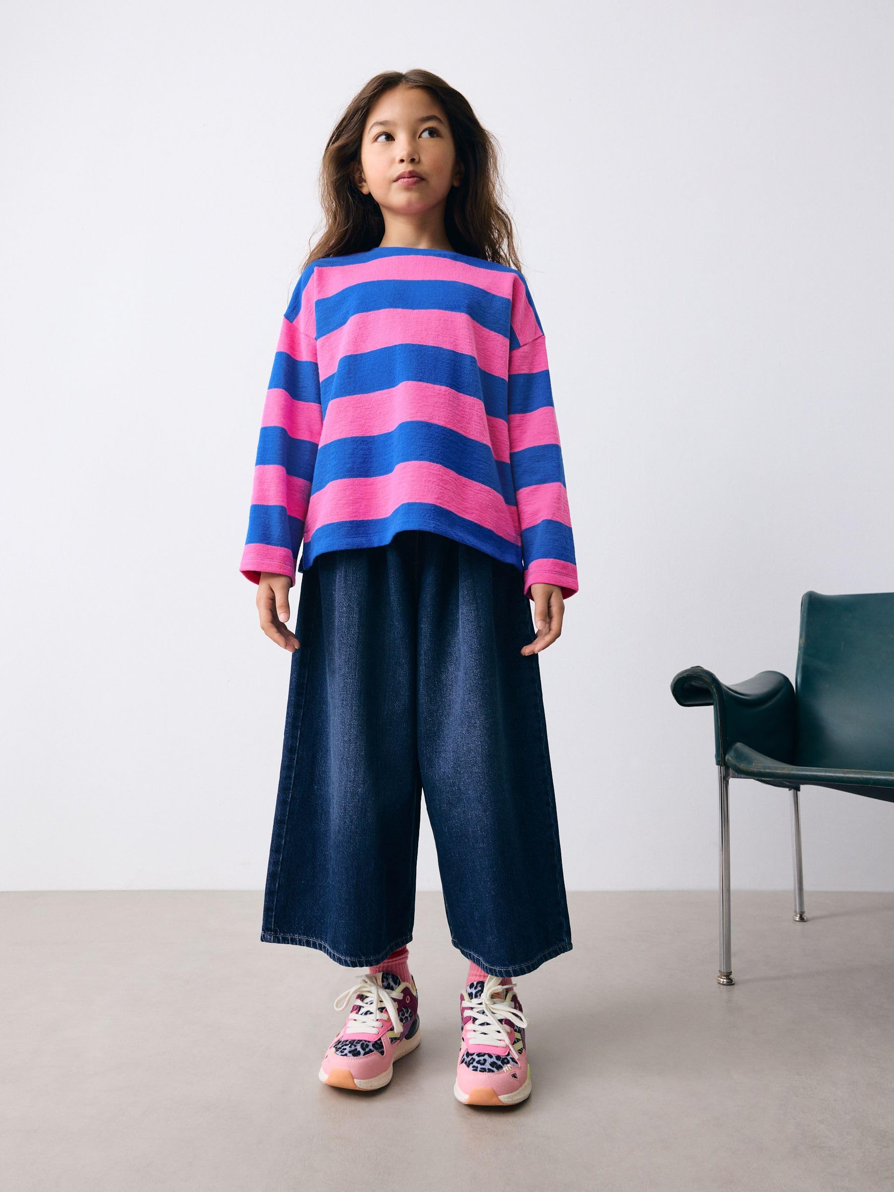 NEXT Mädchen Strukturierte Langarmshirts