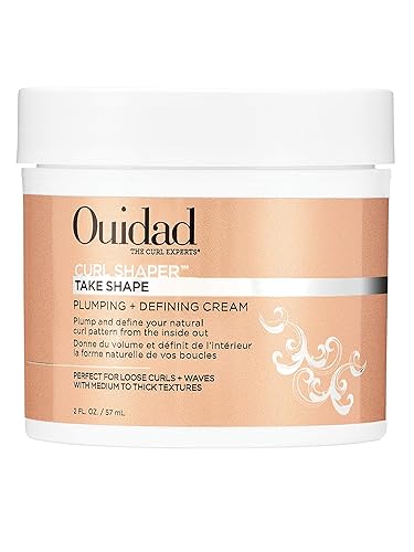 OUIDAD Moldeador de rizos que toma forma relleno  crema definitiva 2 onzas