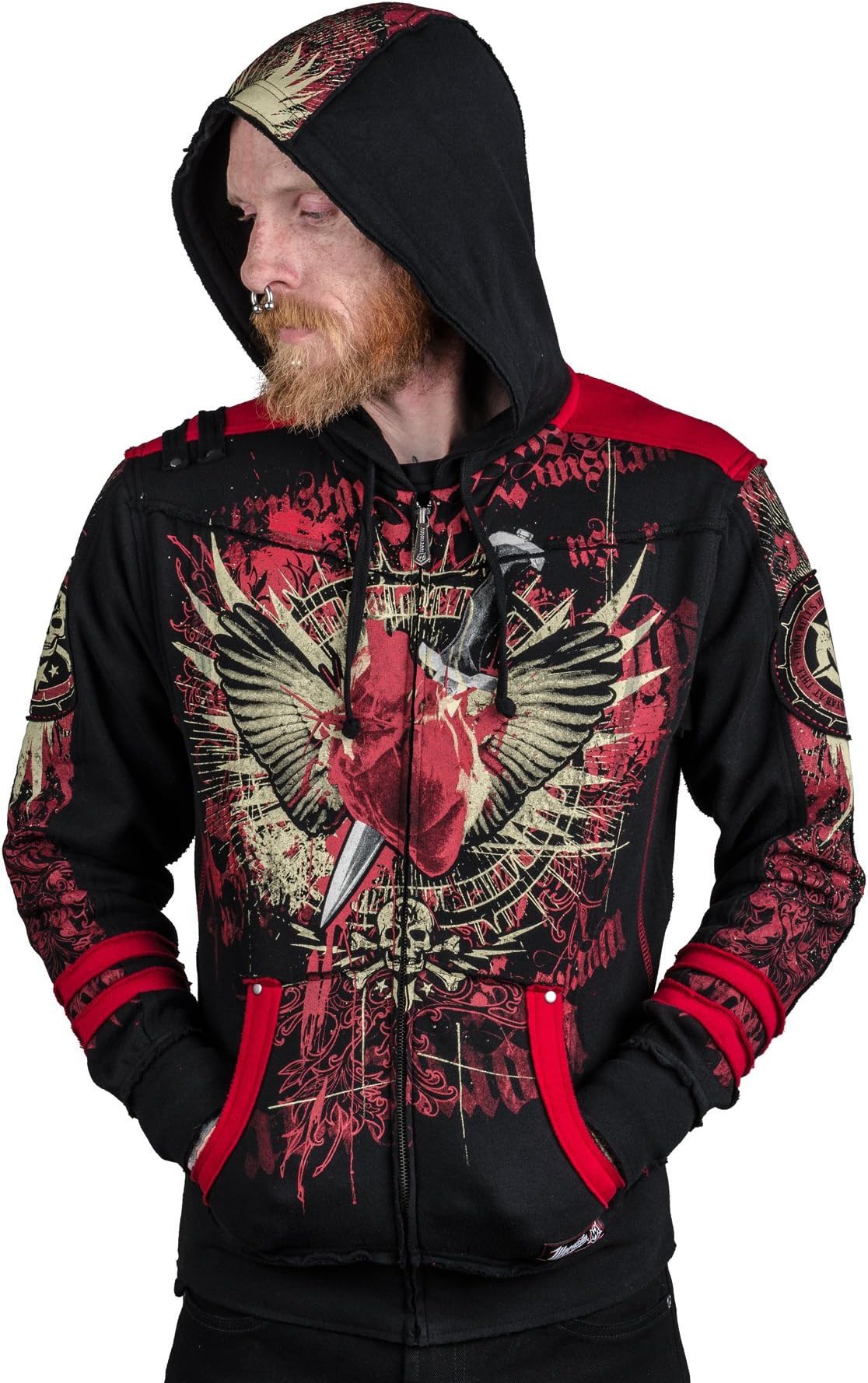 Wornstar Men's Revenge Zip Hoodie