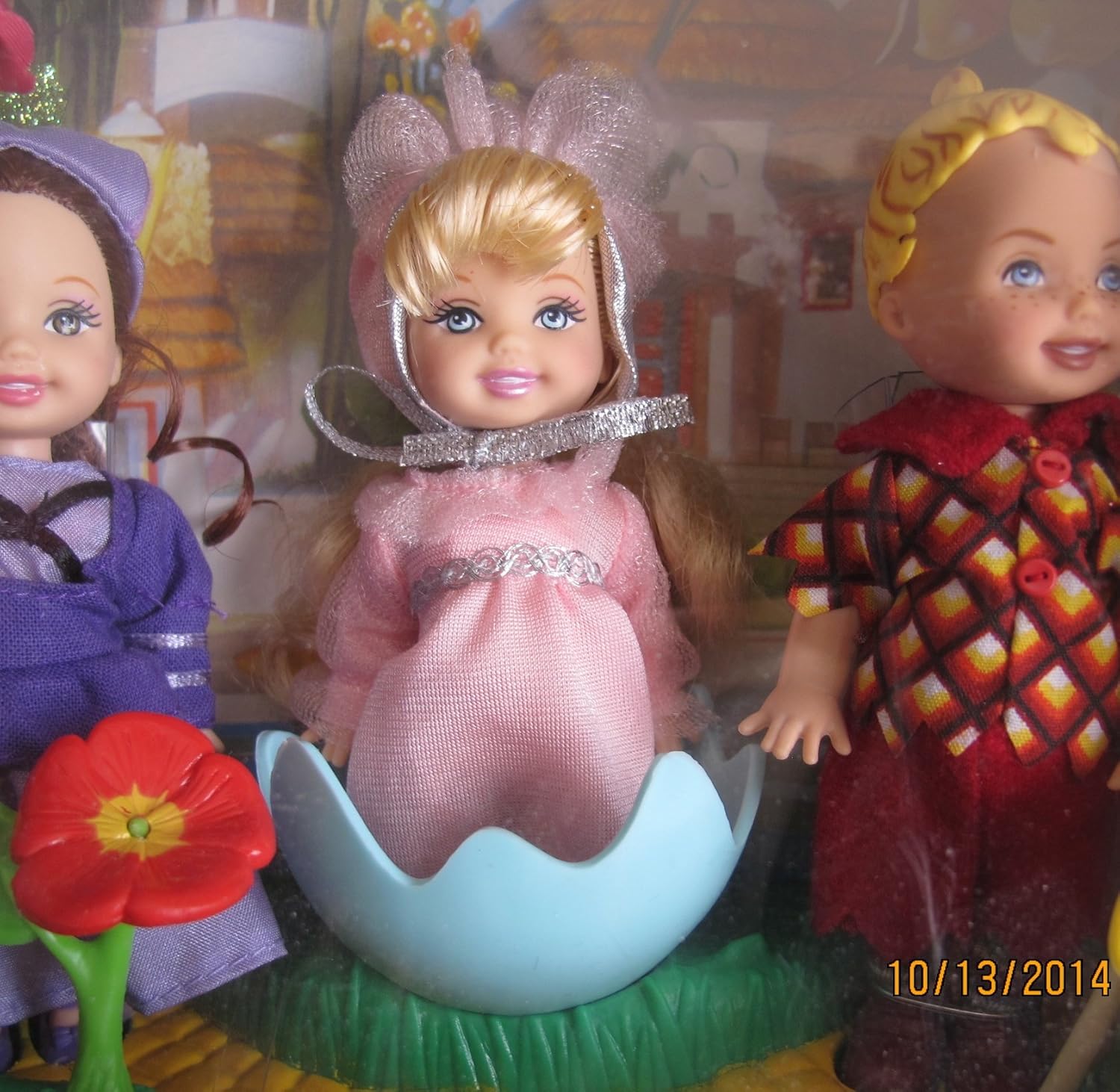 Barbie Wizard of Oz MUNCHKINS KELLY & TOMMY Collector DOLLS w 3 MUNCHKIN (Lollipop TOMMY, BALLERINA & GIRL Villager) DOLLS & More (2006)