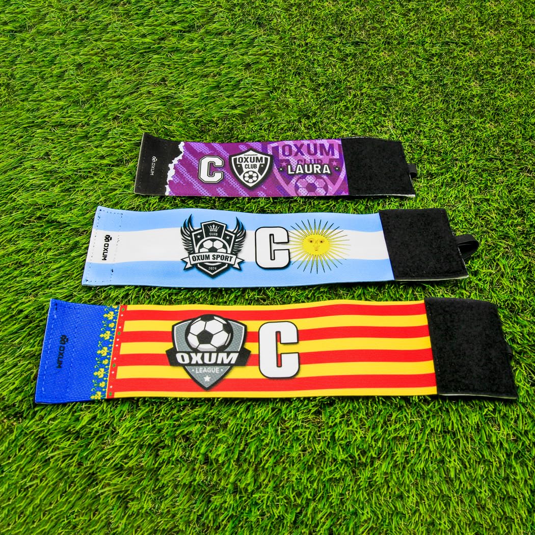 OXUM Sport: Fascia da Capitano Personalizzata per Il Calcio