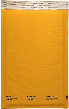 200#1 7.25x12 BUBBLE LITE KRAFT BUBBLE MAILERS PADDED ENVELOPES #1 100.2