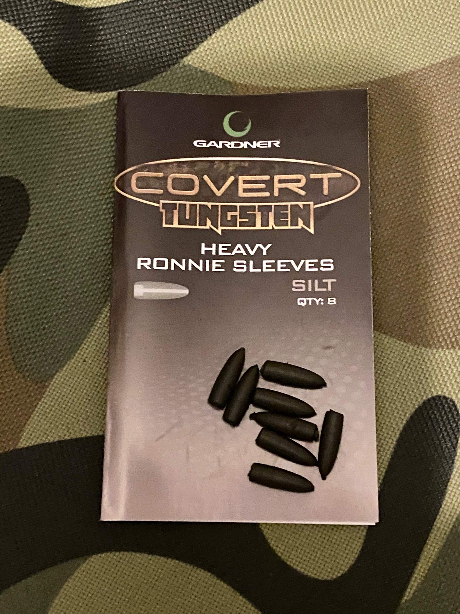 Gardner Covert Tungsten Heavy Ronnie Rig Sleeves