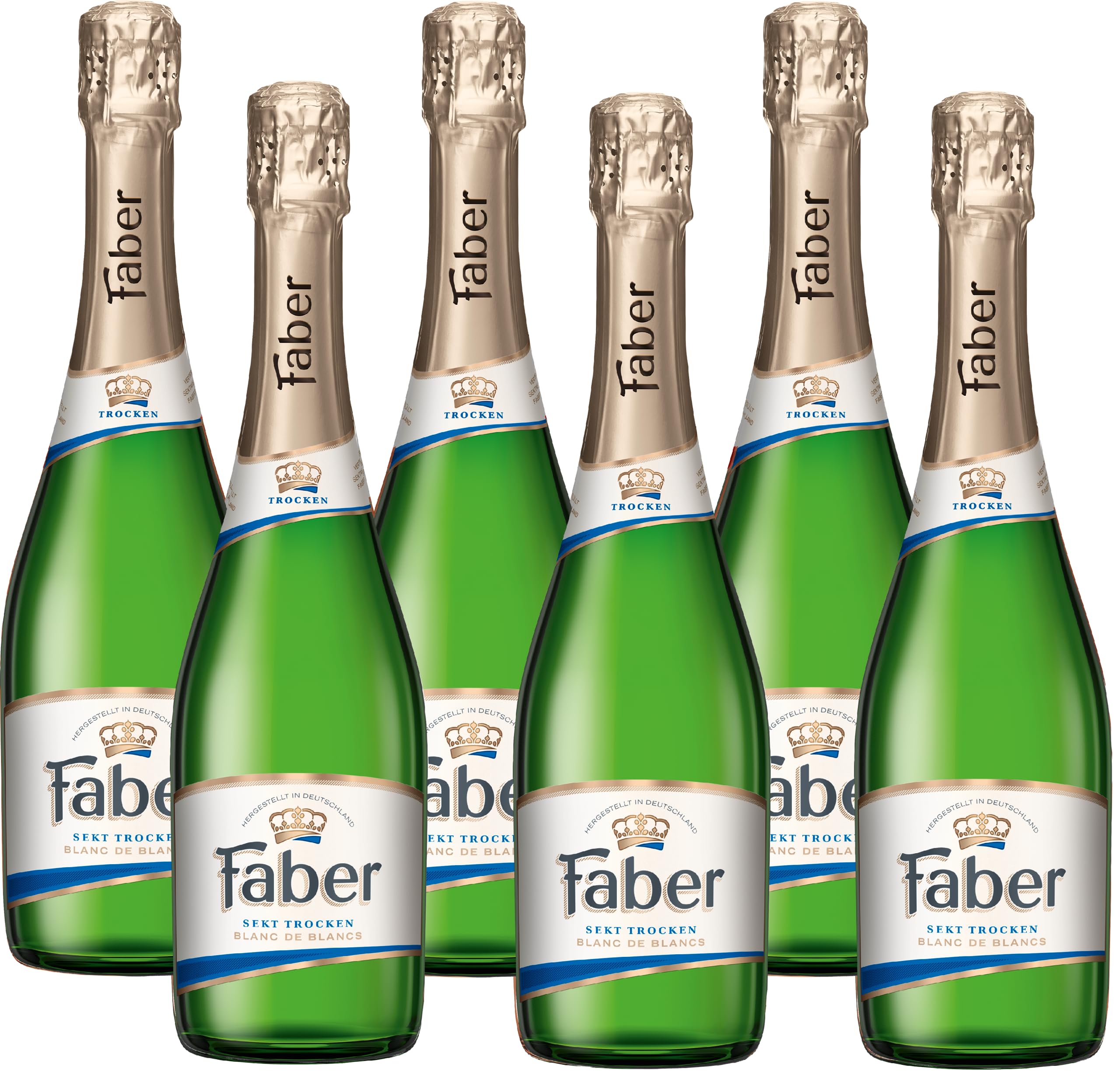 Faber Sekt trocken (6 x 0,75 l)