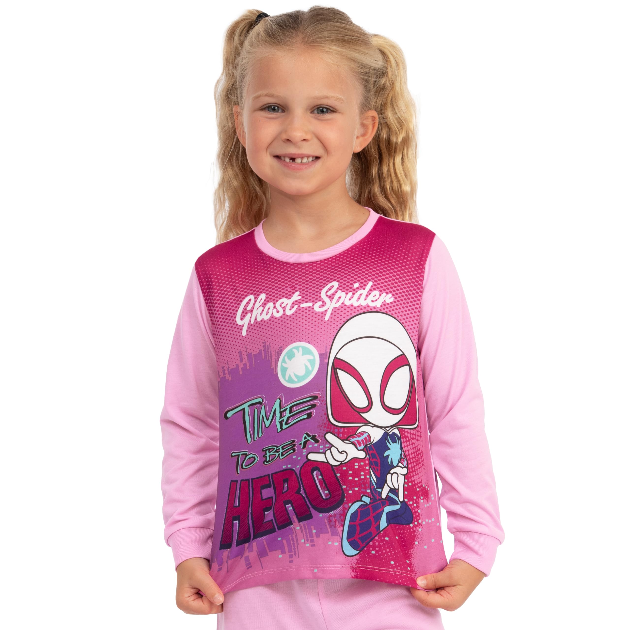 Marvel Dziewczęca Piżama Spidey And His Amazing Friends Ghost-Spider Zestaw Na Zimę