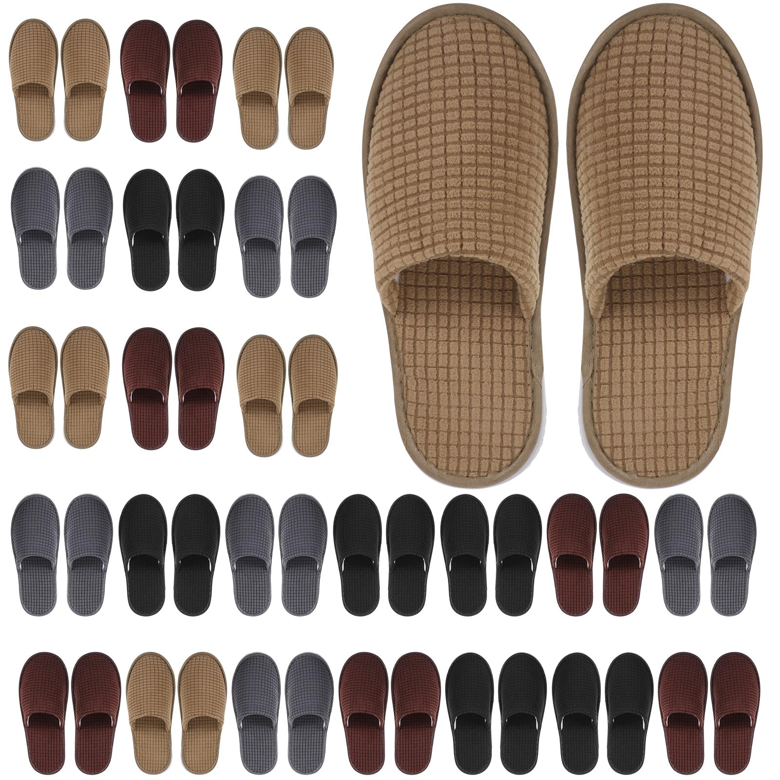 Geyoga Women's Soft Non Slip House Slippers