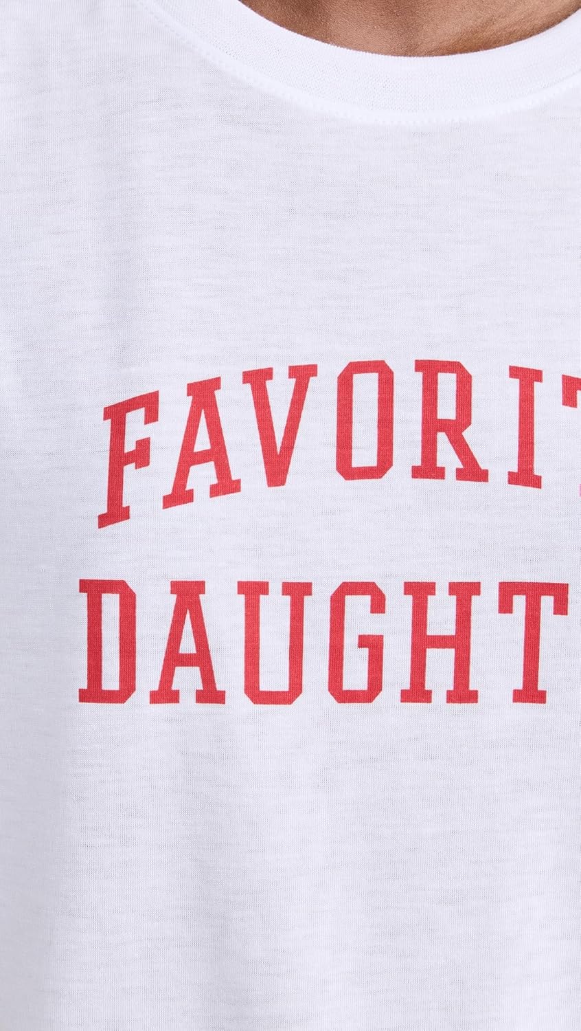 Favorite Daughter Women's The Cropped Collegiate Tee - Image 6