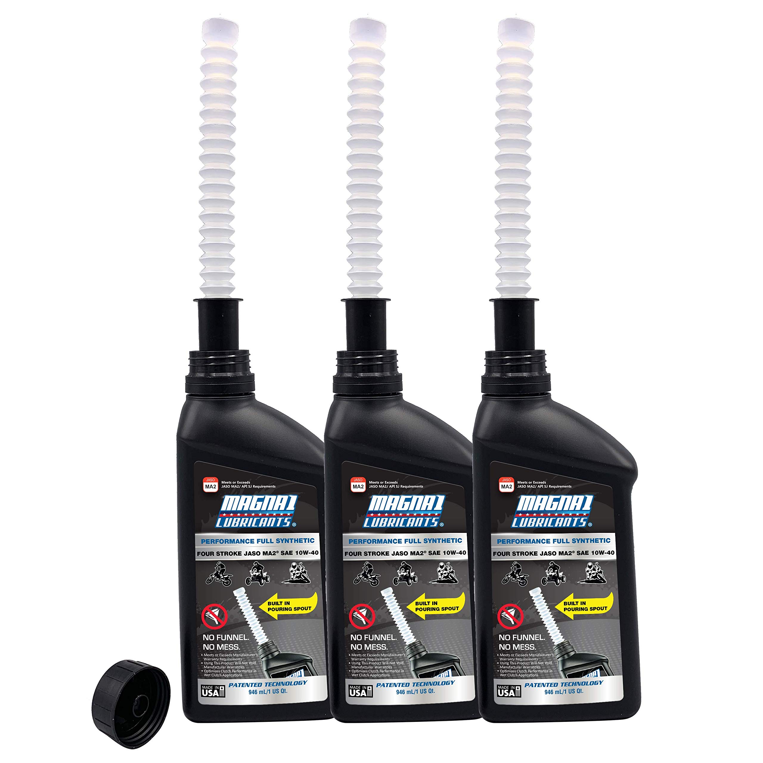 MAGNA1 Performace Full Synthetic JASO MA2 10W-40 - Quart (3)