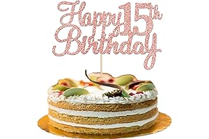 Gyufise 15th Birthday Cake Topper