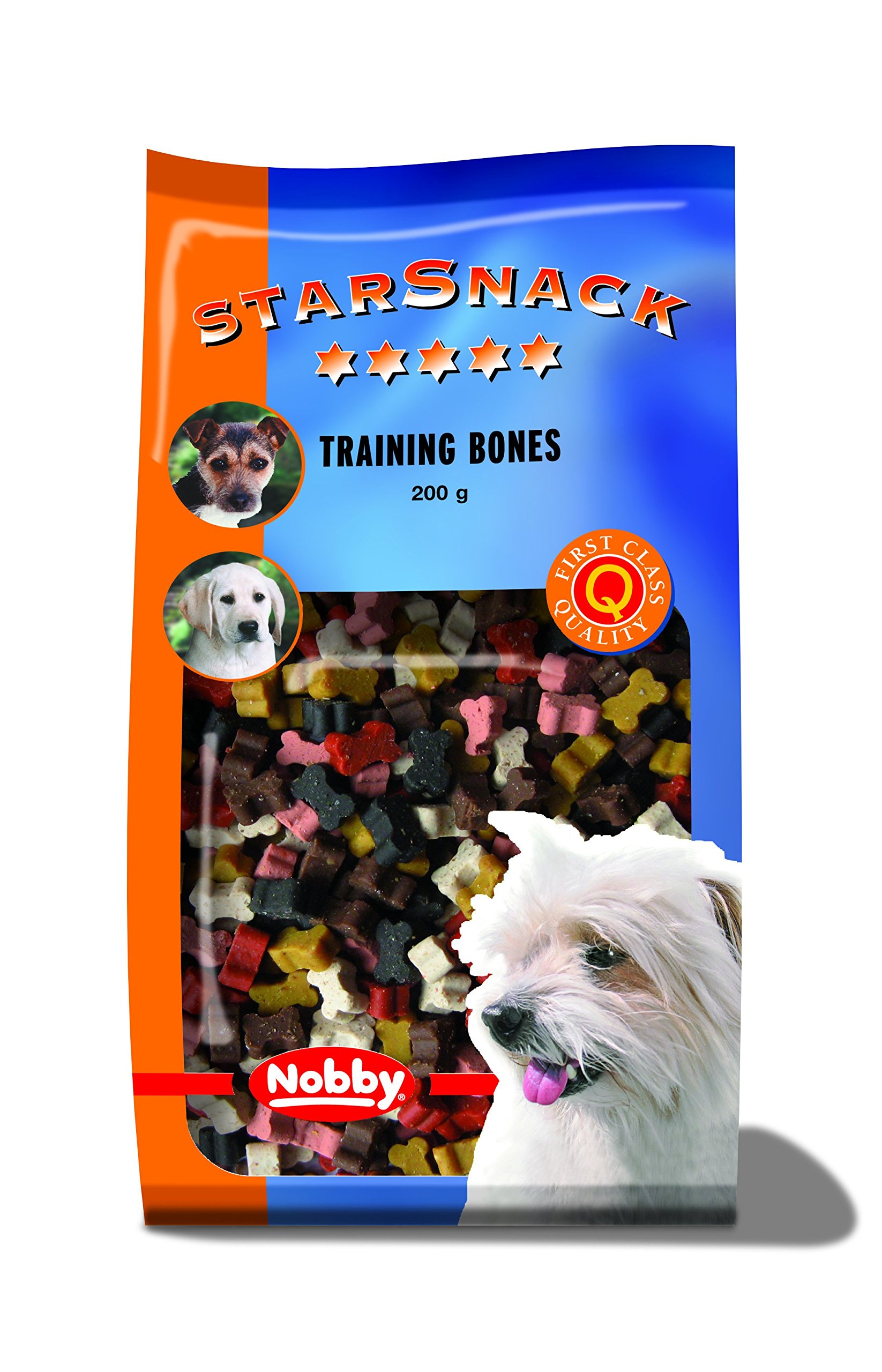 Nobby STARSNACK Training Bones für Hunde, 1 Packung (1x 200 g)