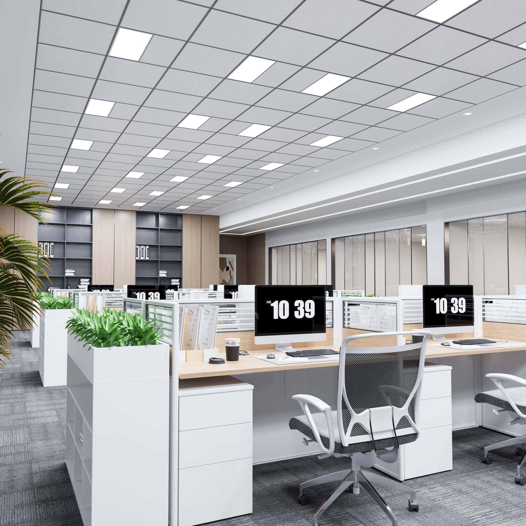 Ledvion Panneau LED 60x30 20W 4000K 125Lm/W Luminaire encastré sans scintillement
