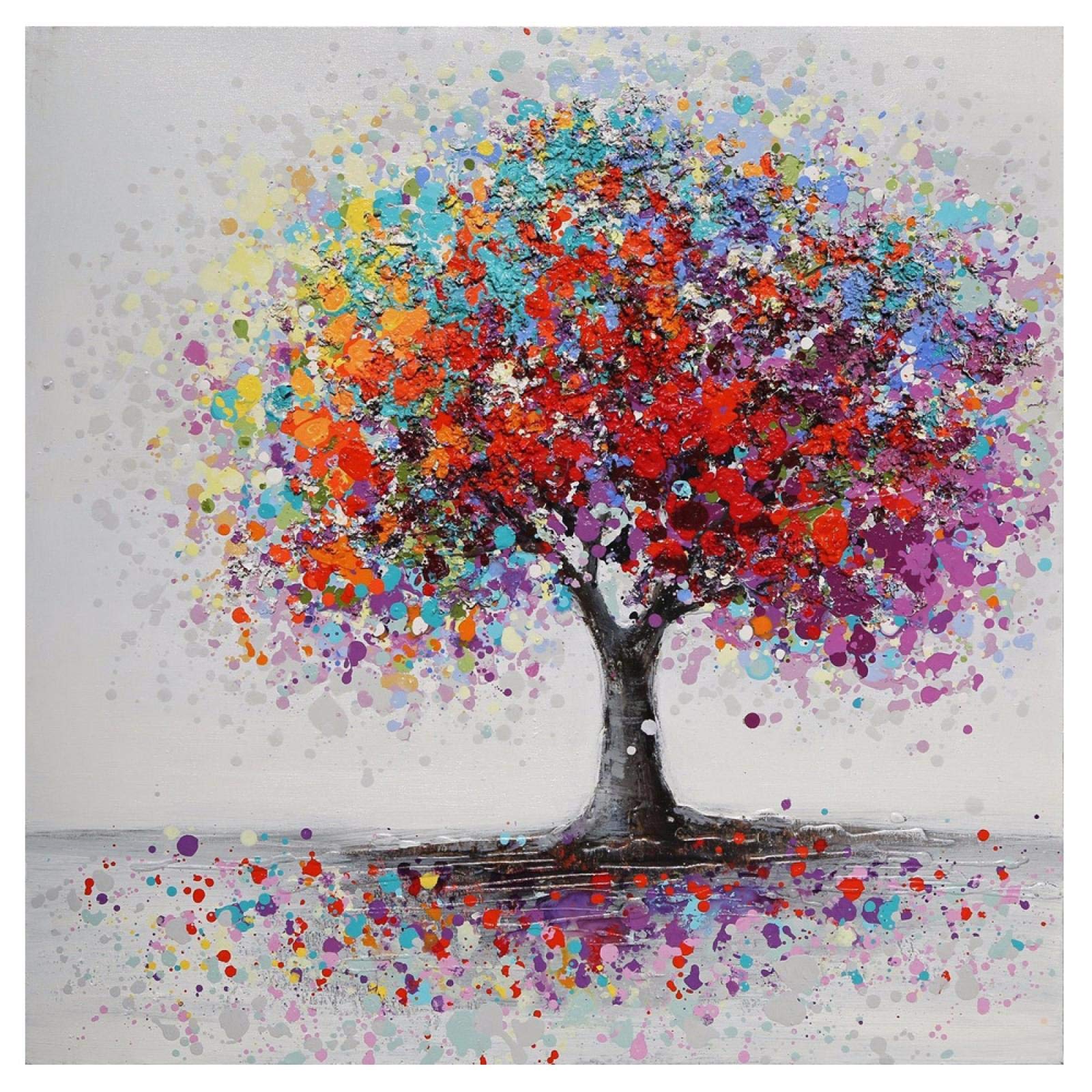 Dipinti Colorati Di Alberi