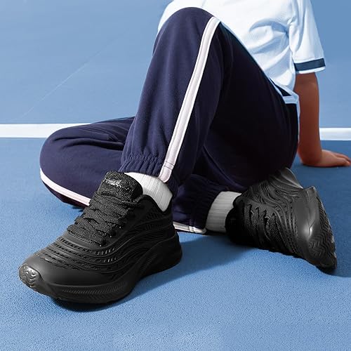 Vista 5 de DREAM PAIRS Zapatos deportivos para correr y correr para niñas y niños