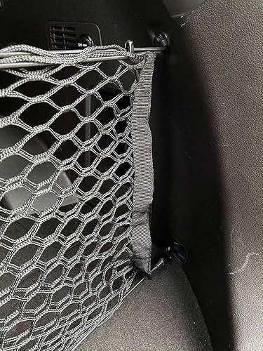 Miniatura 5 de Red de carga organizadora de maletero para Hyundai Santa FE 2013-2025  Red de carga estilo sobre para SUV  Organizador de maletero de coche de malla