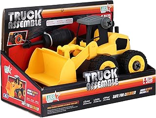 Daishin S-933 Construction Bulldozer - Yellow boy toys, girl toys, birthday gift, Christmas gift, growth, fun, for kids.