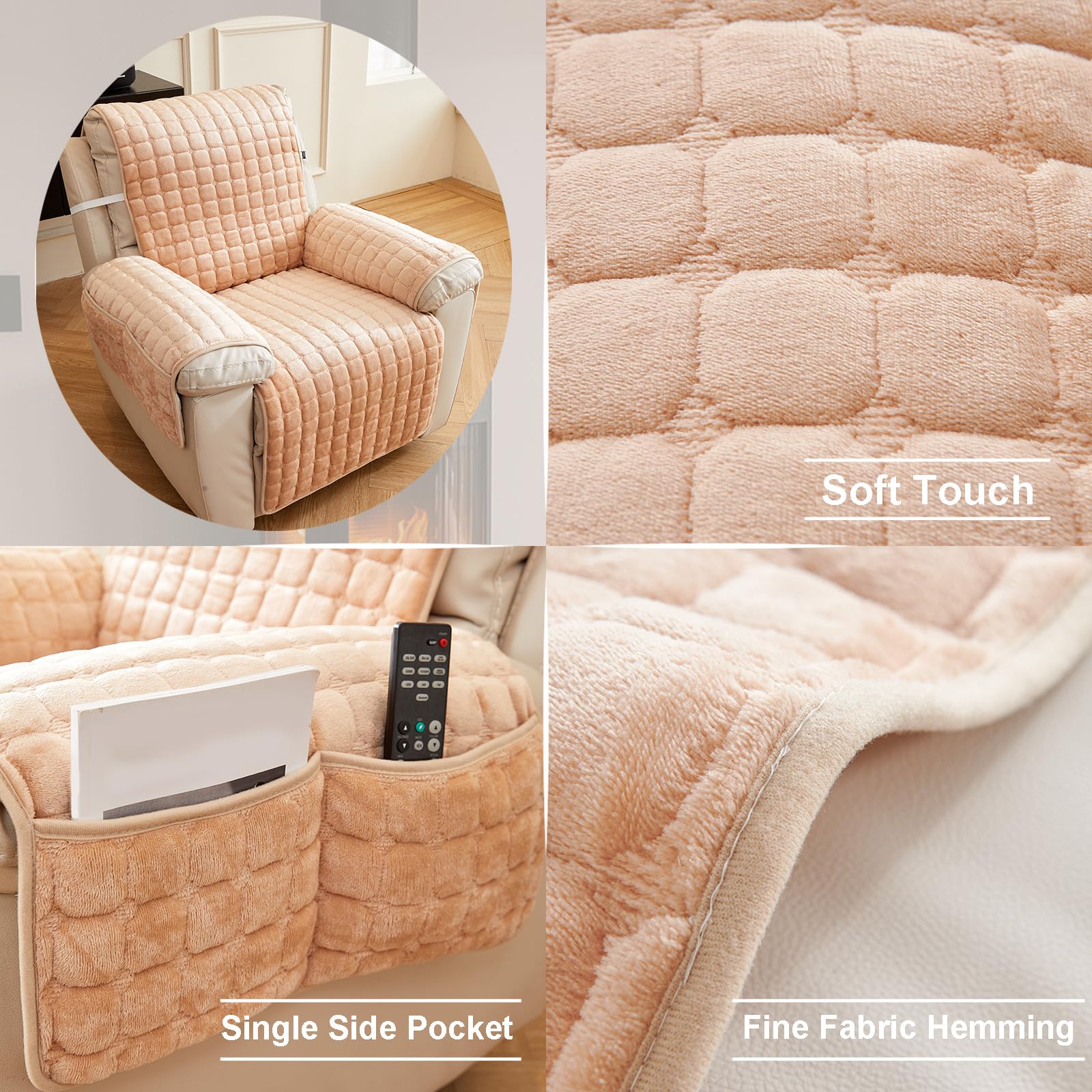 stretch fauteuil hoes ligbank hoes 1-zits fauteuil bank h