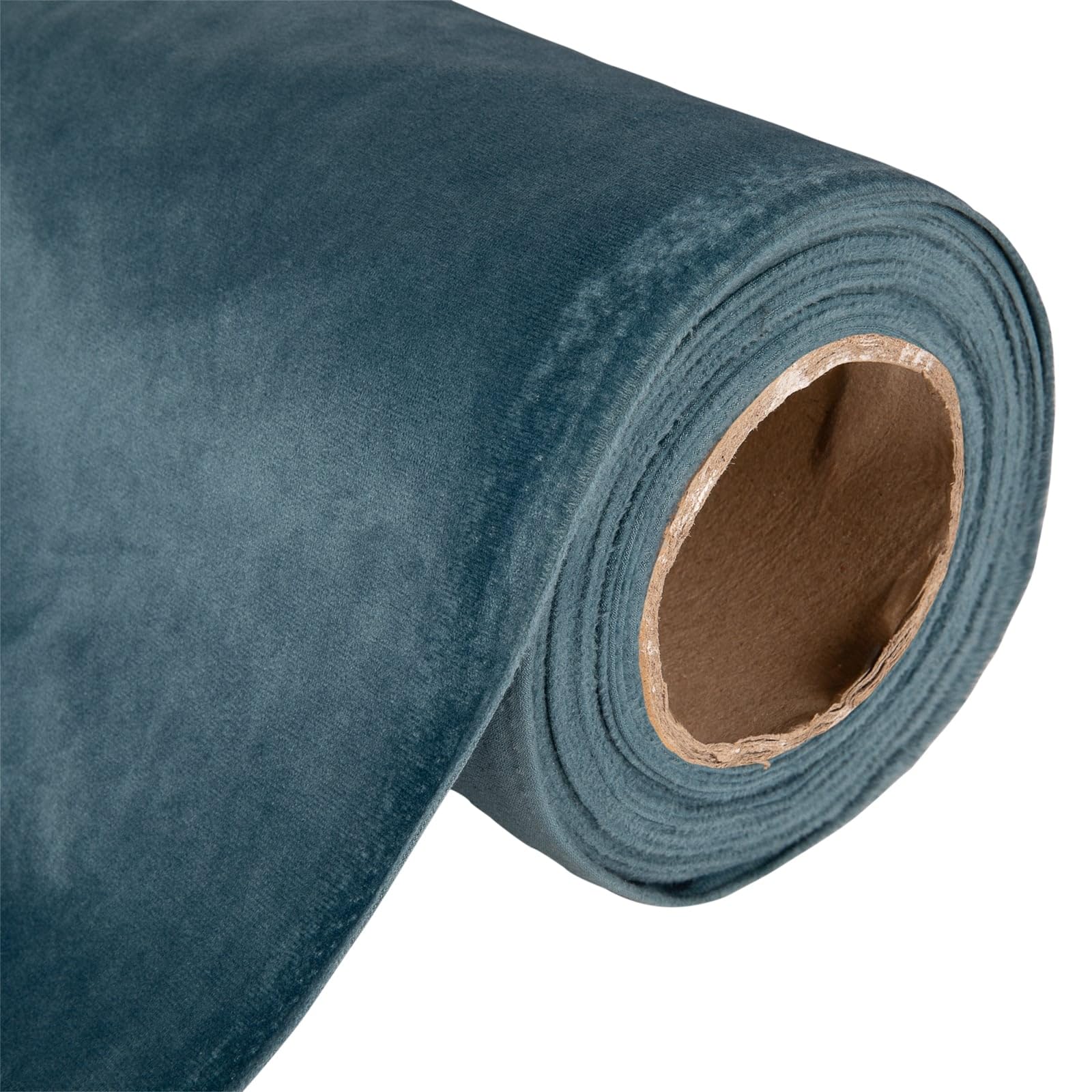 1m Soft Peacock Velvet Fabric – 150cm 60 Inch Wide Plush Upholstery Material for Curtains, Blinds, Chair Covers, Cushions, Garments & Soft Furnishings – Velvet by The Metre by Discount Fabrics LTD