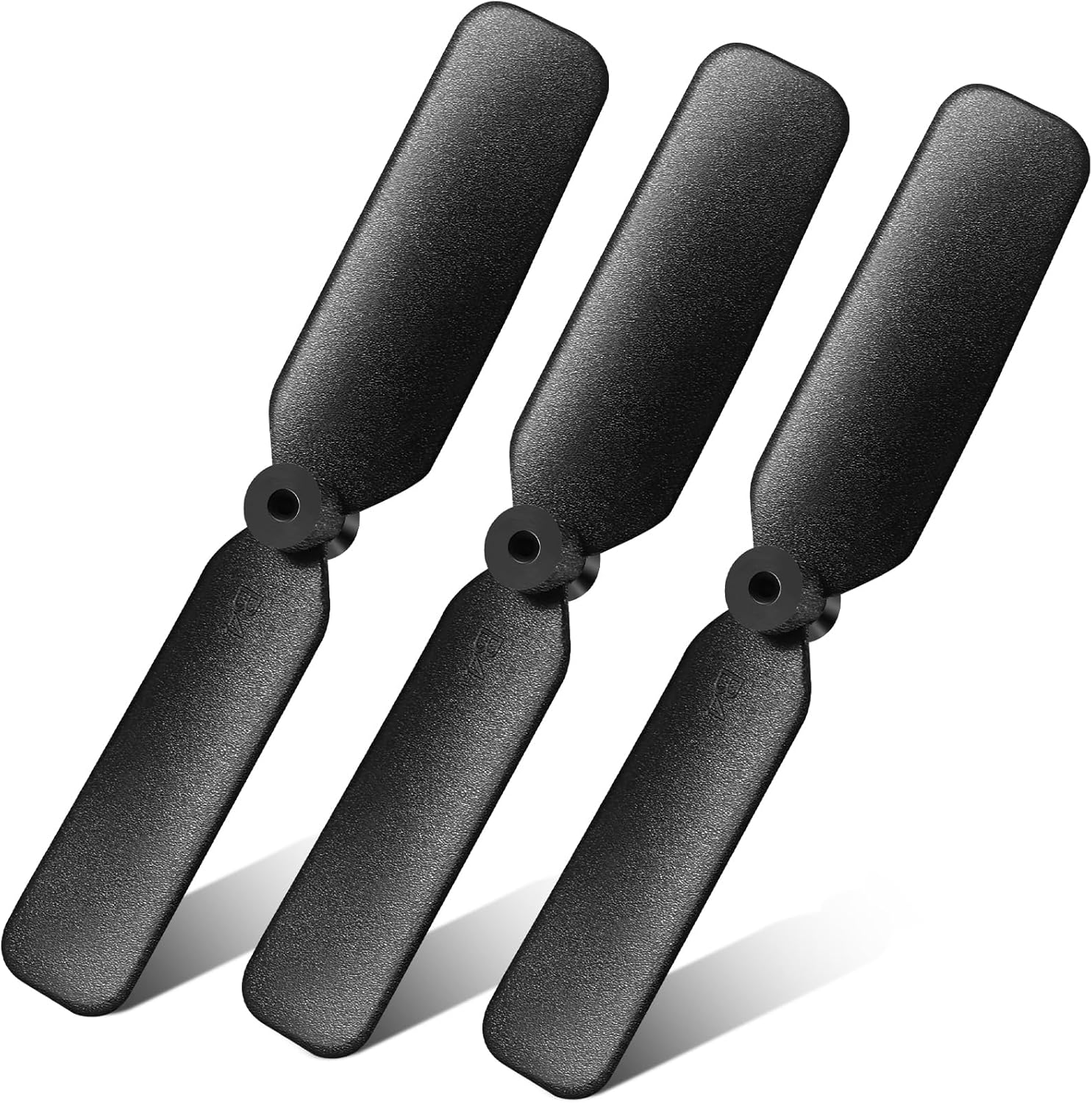 Hollowfly 3 Pcs Spare RC Plane Propellers Compatible with Volantexrc RC Plane 761-10 4CH Model Airplane 2.4GHz Radio Controlled Jet F-16, Glider Airplane RTF with 6-Axis Gyro 76102s 76107