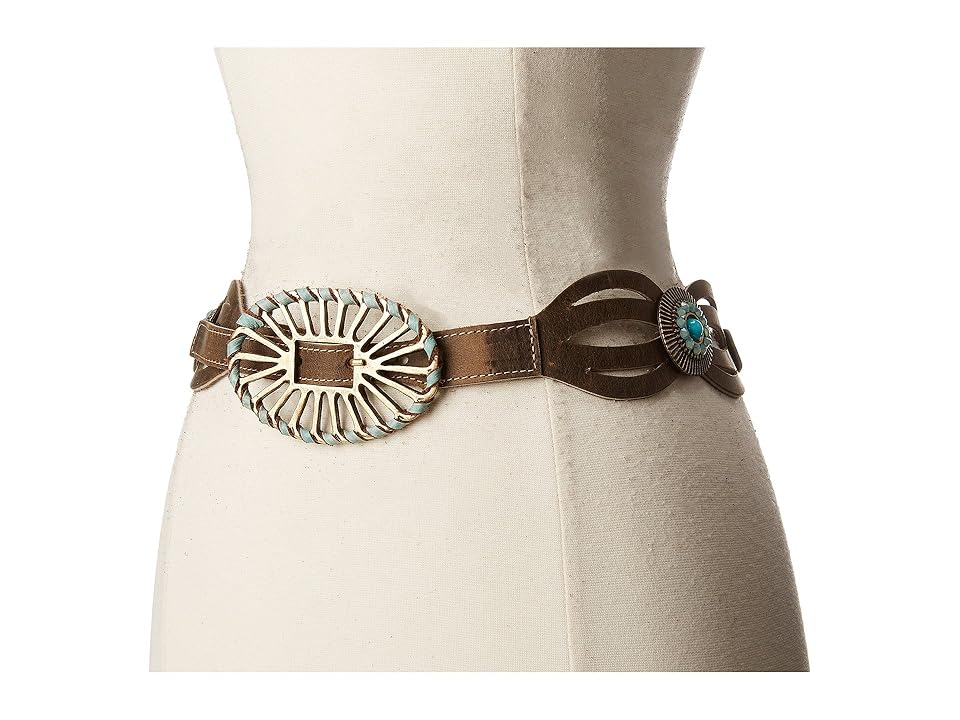 

Leatherock 1771 (Brown/Turquoise) Women's Belts