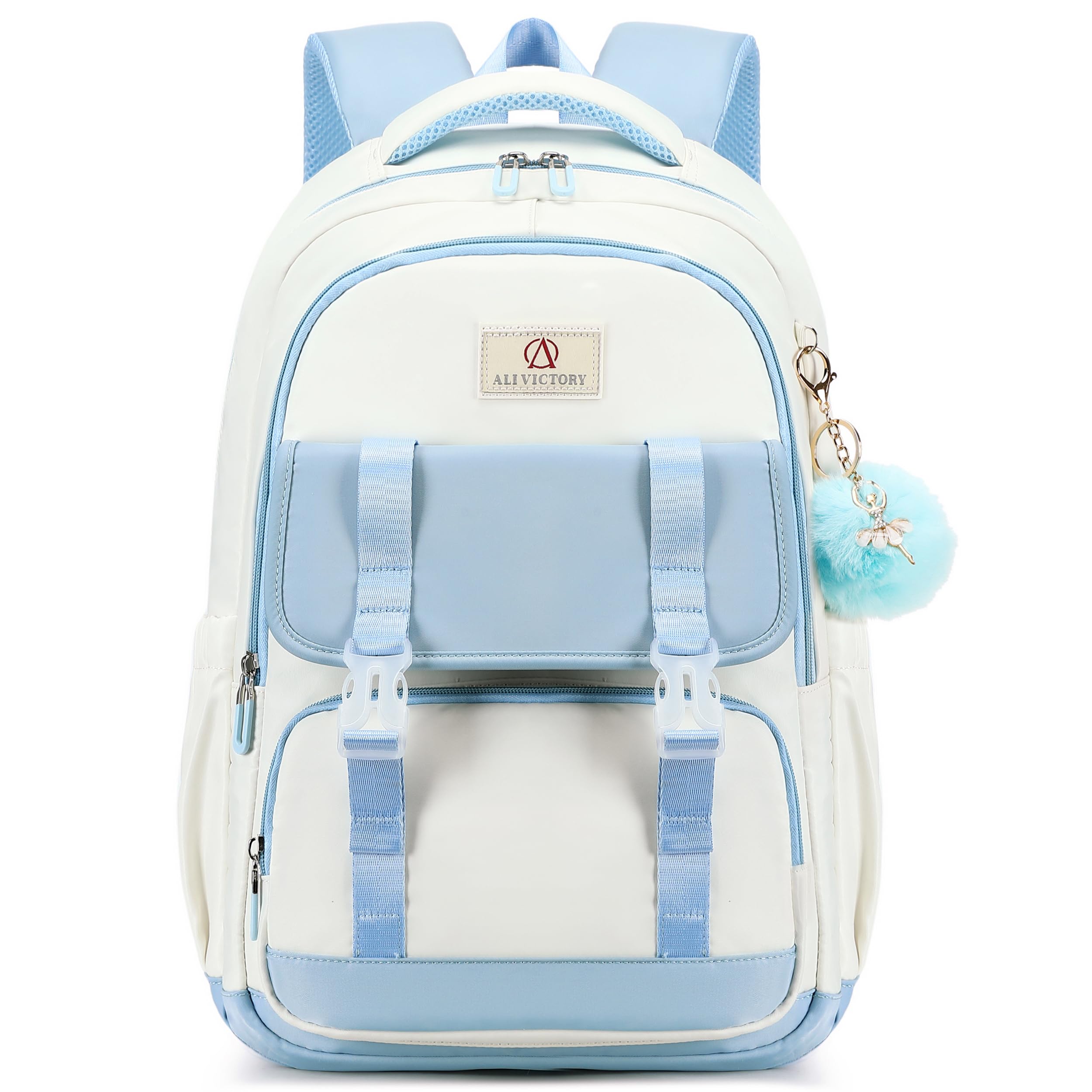 AO ALI VICTORY Laptop Backpack 16 Inch Kids Elementary Middle High School Bag College Backpacks Women Work Business Back Pack Travel Rucksack Large